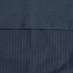 Housse de couette rayée réversible satin de coton VERSAILLES