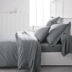 Housse de Couette unie en Coton 57 fils