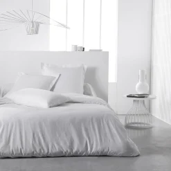 Housse de Couette unie en Coton 57 fils