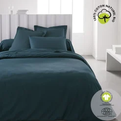 Housse de couette unie en Coton 57 fils ORGANIC