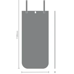 Housse table à repasser Nappe défroisseur à suspendre Grey