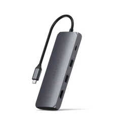 Hub USB C USB-C Hybrid Multiport gris