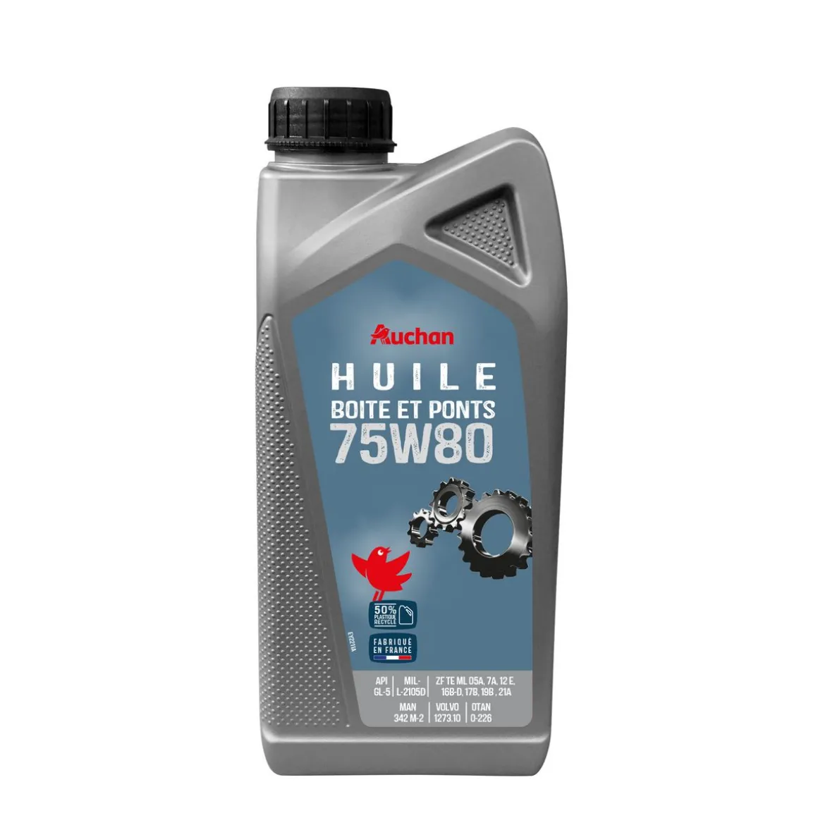 Huile de Boîte et Pont 75W80 1 L