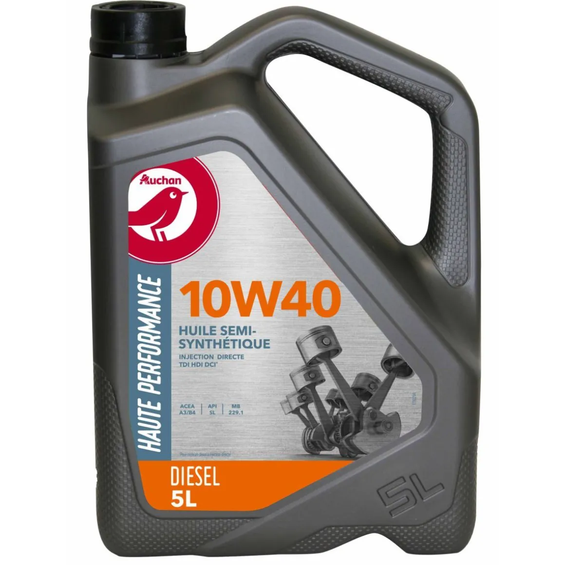 Huile moteur diesel 10W40 5 L