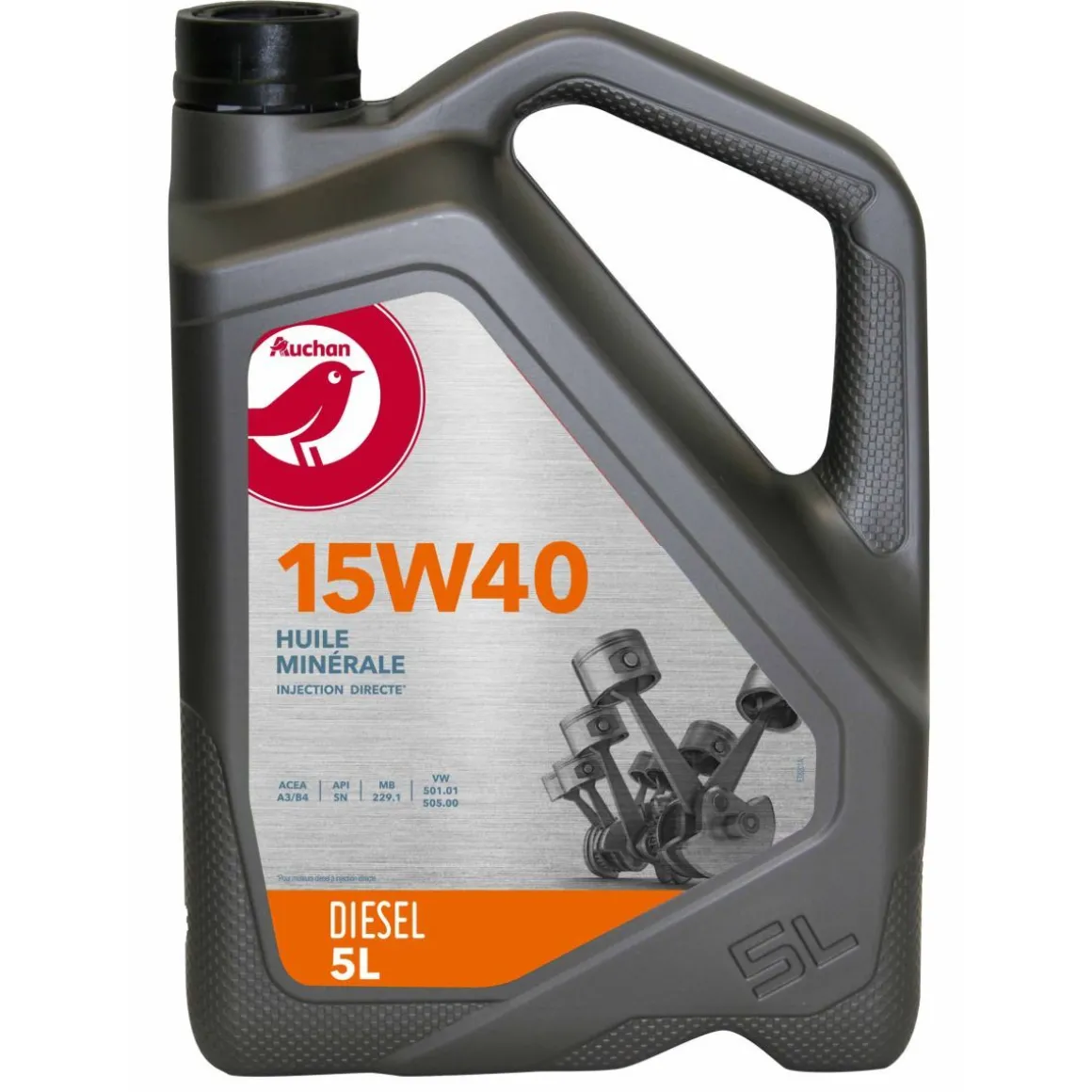 Huile moteur diesel 15W40 5 L