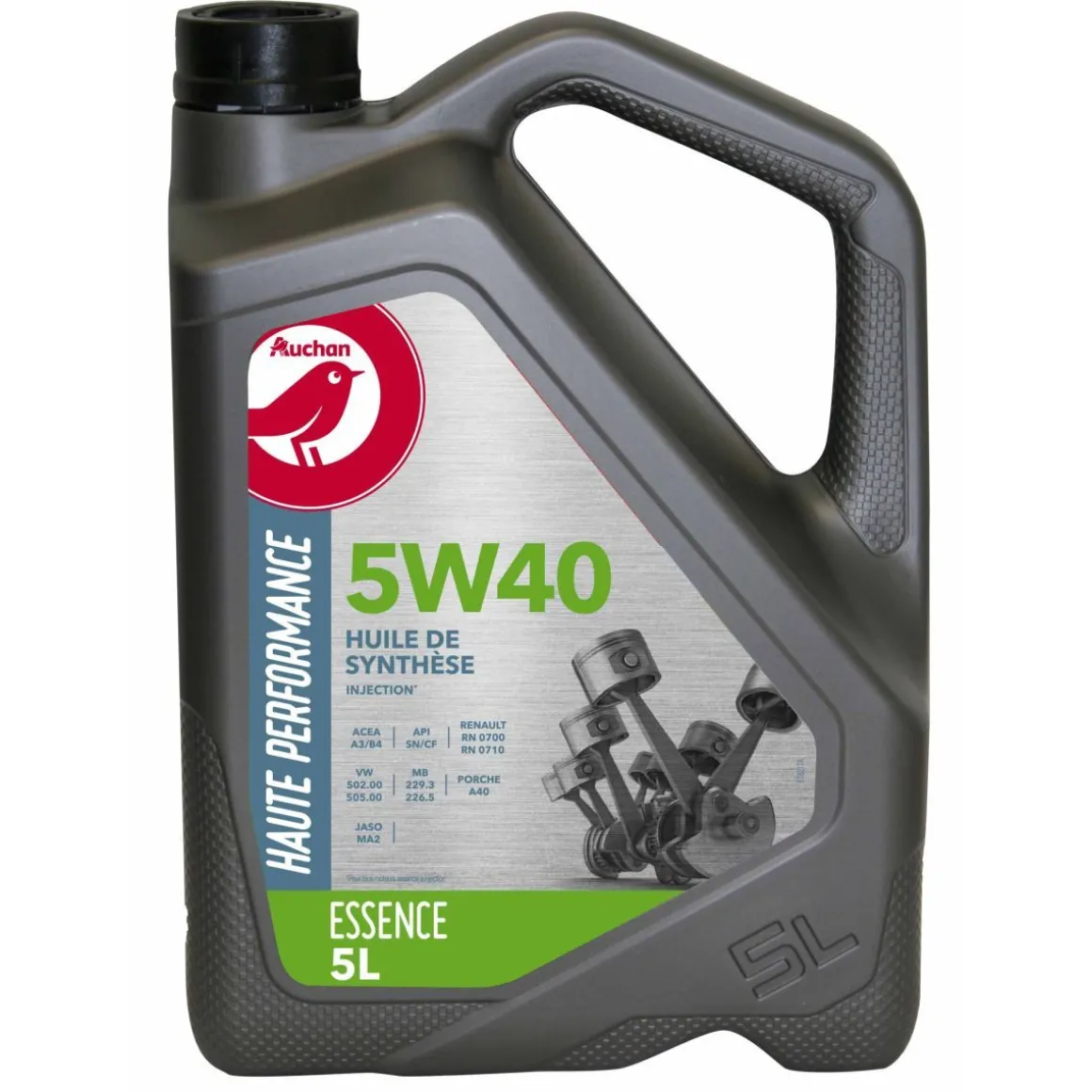 Huile synthétique essence 5W40 5 L
