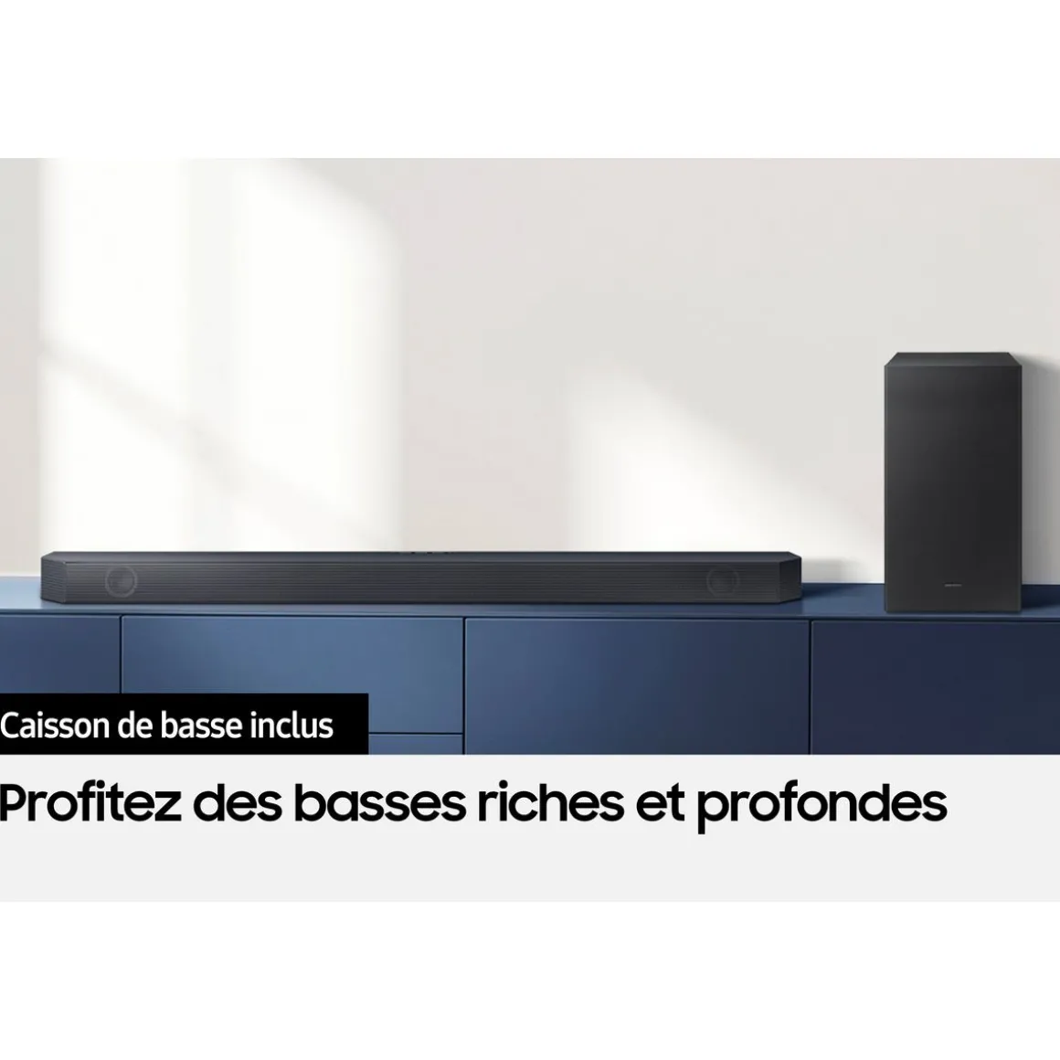 HW-Q600C Barre de son Dolby Atmos 3.1.2 avec caisson de basses sans fil
