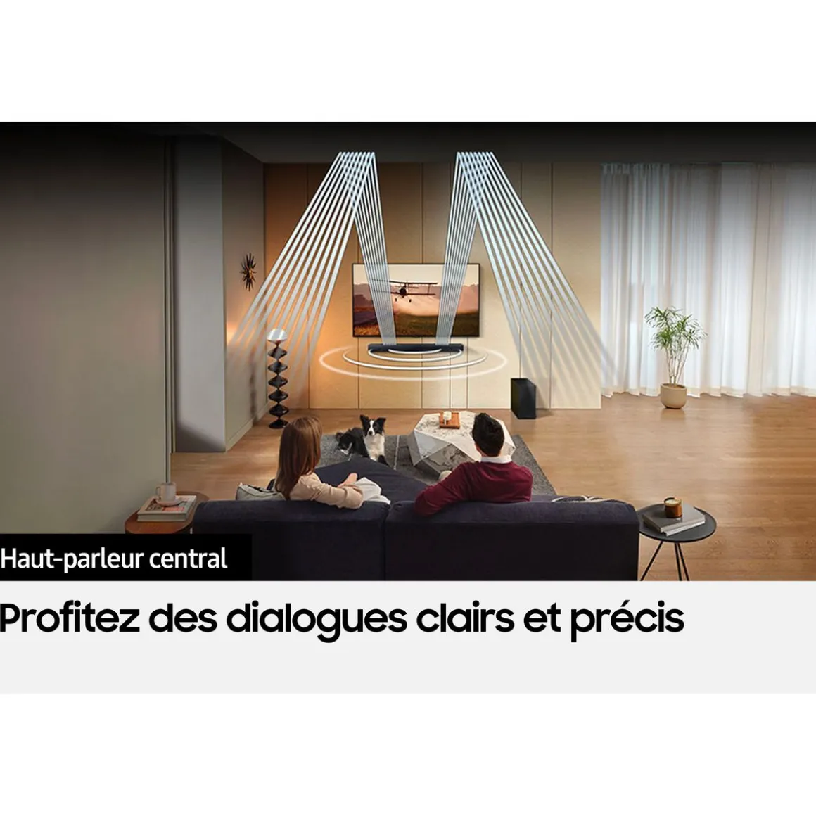 HW-Q600C Barre de son Dolby Atmos 3.1.2 avec caisson de basses sans fil