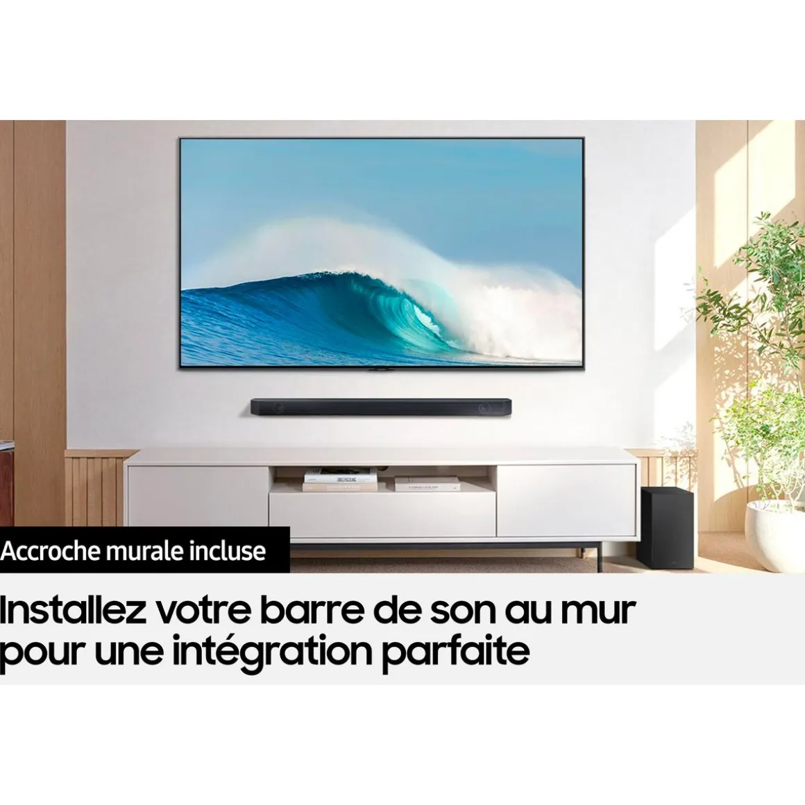 HW-Q600C Barre de son Dolby Atmos 3.1.2 avec caisson de basses sans fil