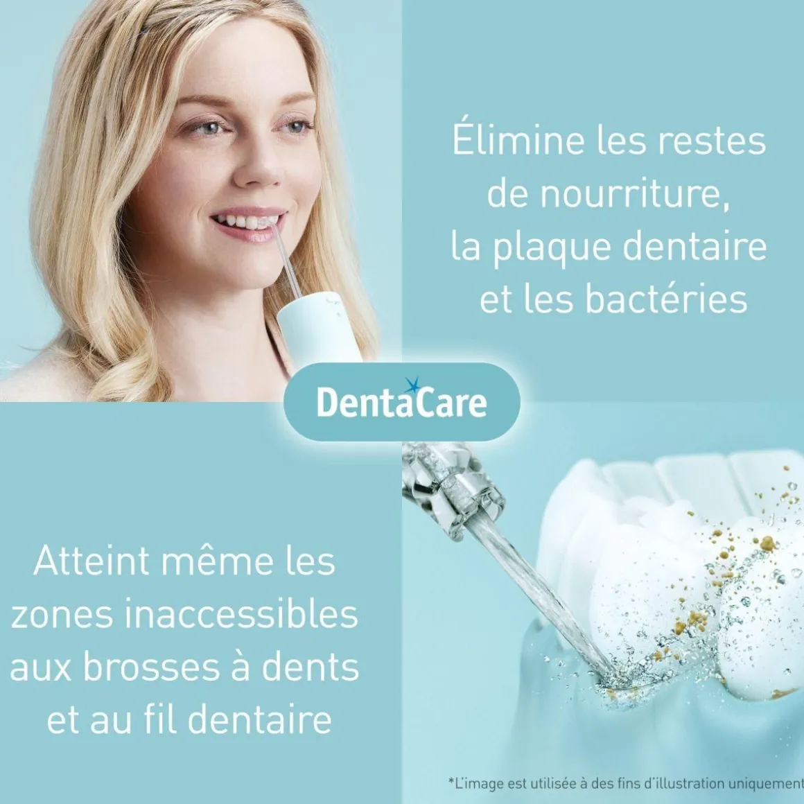 Hydropulseur de voyage ultrasonique EW-DJ4B-G503