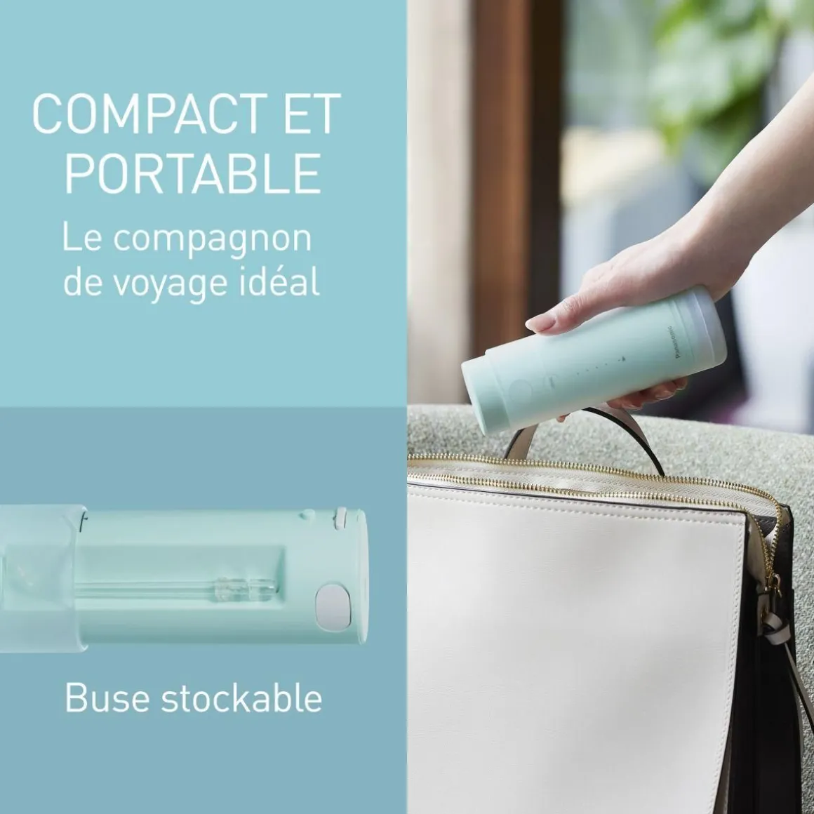 Hydropulseur de voyage ultrasonique EW-DJ4B-G503