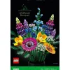 Icons 10313 Bouquet de fleurs sauvages, Plantes Artificielles avec Coquelicots et Lavande, Activité Manuelle pour Adultes, Cadeau, Botanical Collection