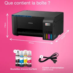Imprimante jet d'encre EcoTank ET- 2861