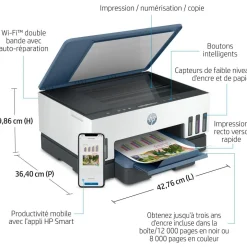 Imprimante jet d'encre Smart Tank Plus 7006