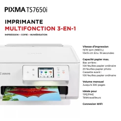 Imprimante multifonction TS7650I - Blanc