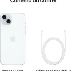 iPhone 15 Plus 256 Go - Bleu