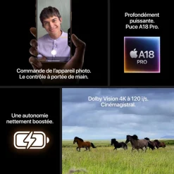 iPhone 16 Pro 1To - Titane Noir