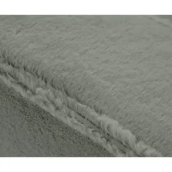 Jake - canapé d'angle gauche 4 places convertible avec coffre en fausse fourrure