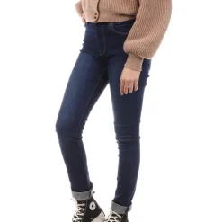 Jean Slim fit foncé Femme Lee Cooper Brushed