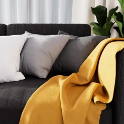 Jeté de lit, canapé, plaid ADELE par Soleil d'ocre