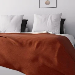 Jeté de lit, canapé, plaid ADELE par Soleil d'ocre