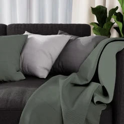 Jeté de lit, canapé, plaid ADELE par Soleil d'ocre