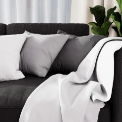 Jeté de lit, canapé, plaid ADELE par Soleil d'ocre