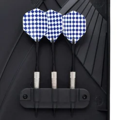 Jeu de fléchettes électrique avec fléchettes Noir Polypropylène
