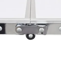 Jeu de table pliable de camping et 6 tabourets 180x60 cm