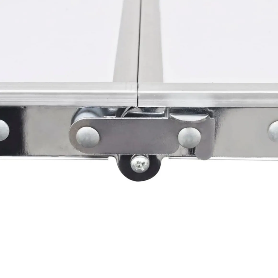 Jeu de table pliable de camping et 6 tabourets 180x60 cm