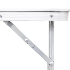 Jeu de table pliable de camping et 6 tabourets 180x60 cm