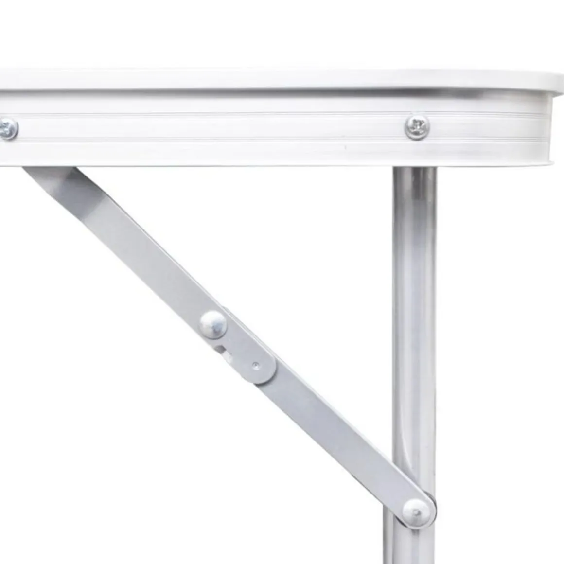 Jeu de table pliable de camping et 6 tabourets 180x60 cm