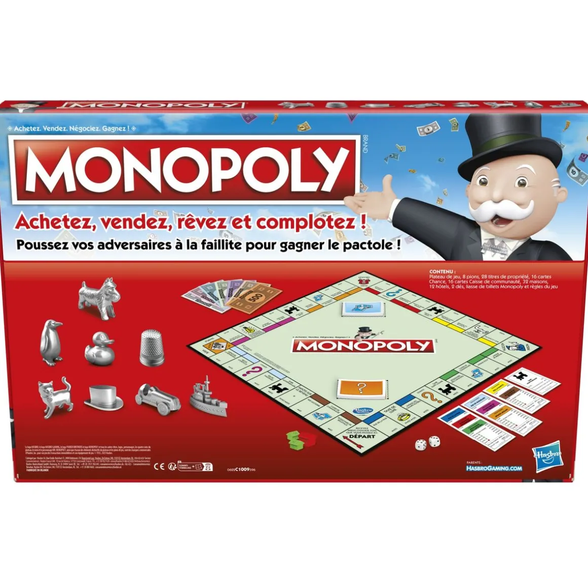 Jeu Monopoly Classique