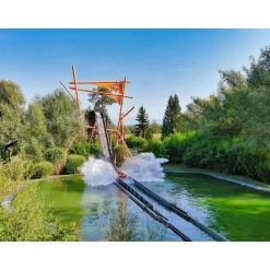 Journée amusante en famille : 2 entrées adulte et 2 entrées enfant en 2024 pour le parc Walibi Rhône-Alpes - Coffret Cadeau Sport & Aventure