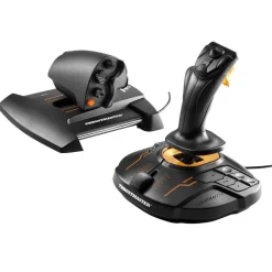 Joystick T16000M FCS HOTAS PC et MAC Noir