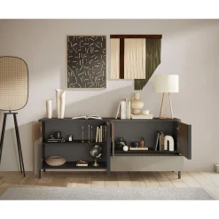 Jules - buffet bas - 4 portes et 1 tiroir - 206 cm