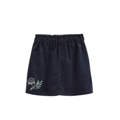 Jupe enfant en velours côtelé Belle de Nuit