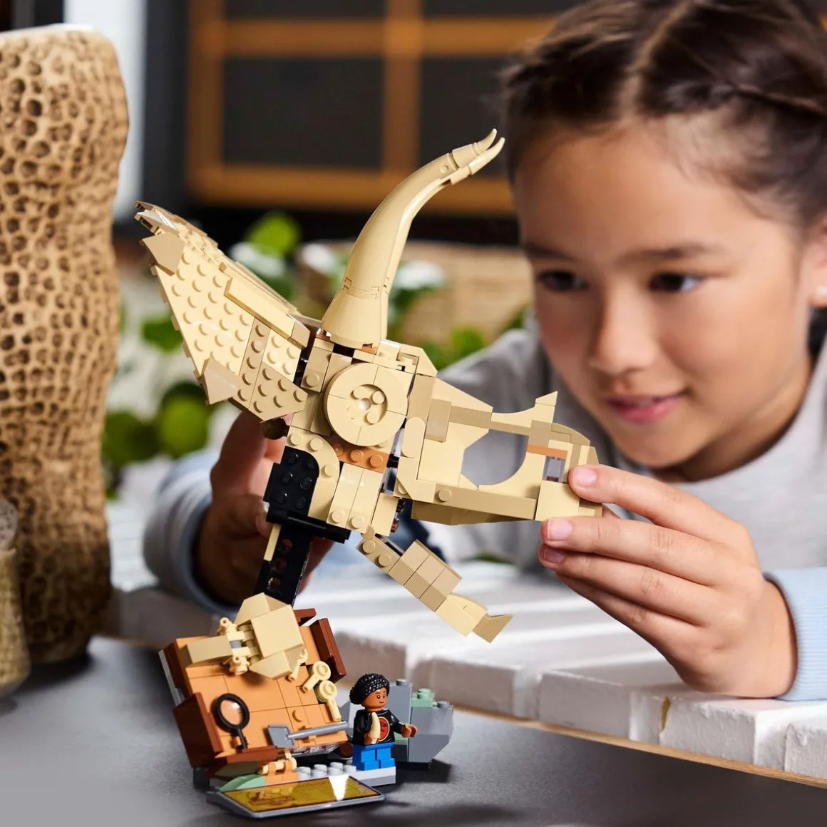 Jurassic World 76969 - Fossile de Dinosaure - Le crâne de Triceratops