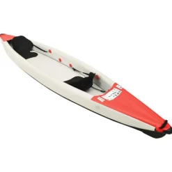 Kayak gonflable rouge 424x81x31 cm polyester
