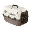 KERBL Box de transport Expedition pour chien - 48x32x32cm - Creme et taupe