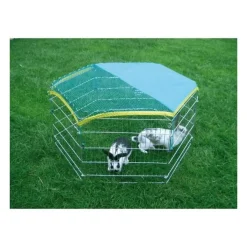 KERBL Enclos extérieur zingué avec portillon pour rongeurs