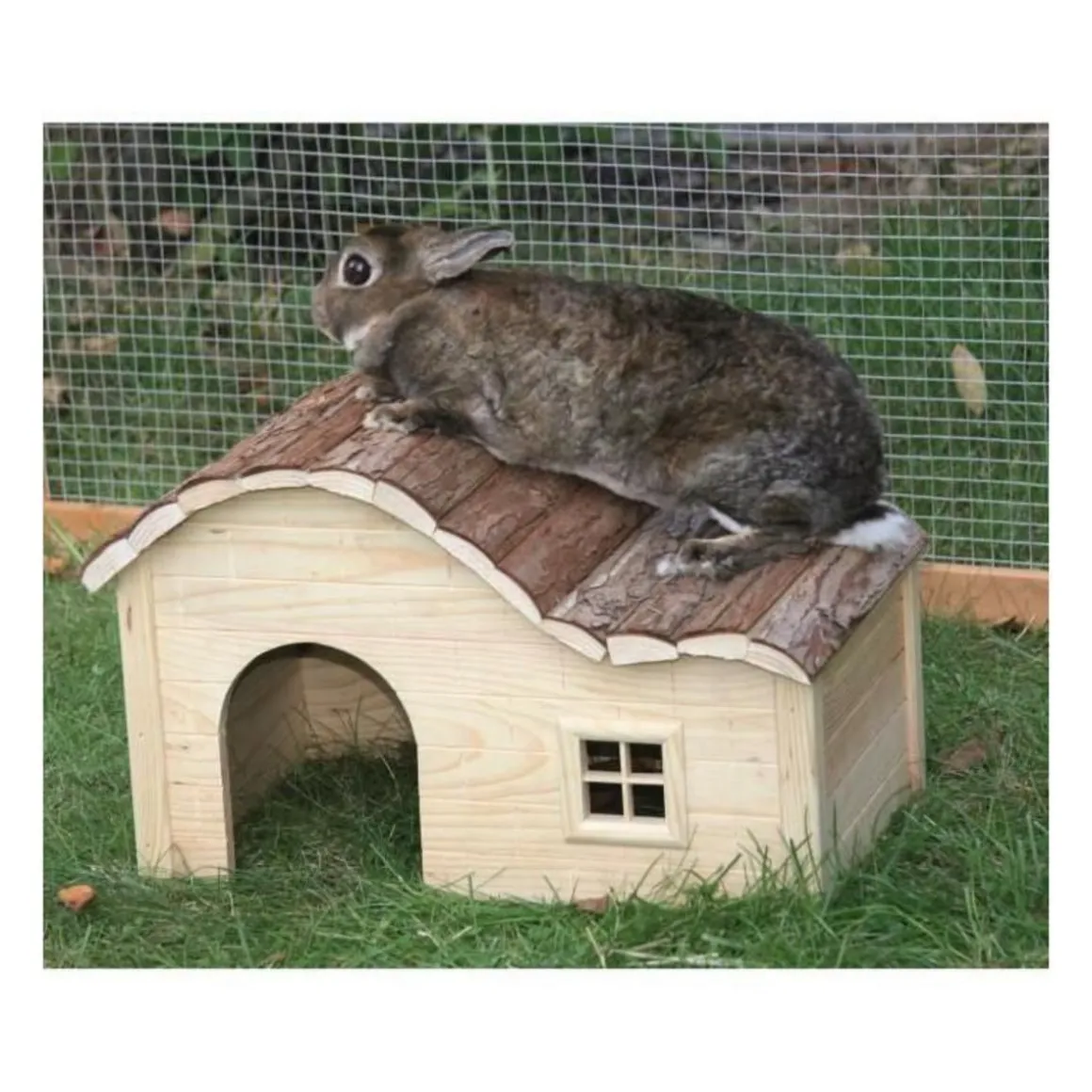 KERBL Maison Nature 30x20x19cm - Pour rongeur