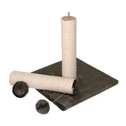 KERBL Tube a gratter Opal Maxi griffoir 78cm - Gris - Pour chat