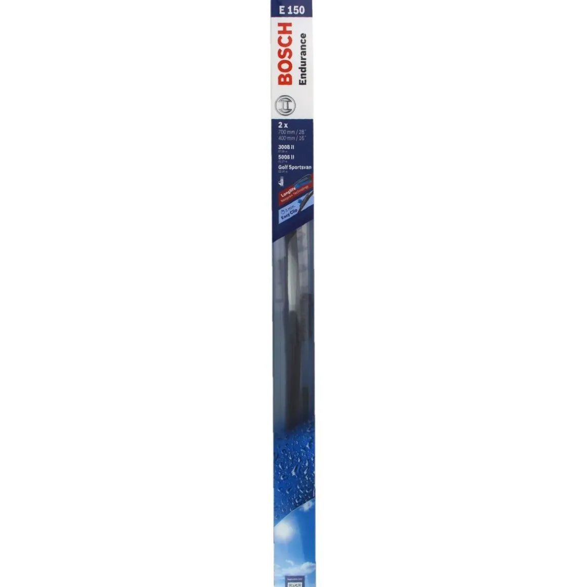 Kit balai d'essuie-glace endurance BOSCH N°E150