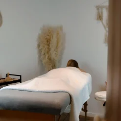 Kit complet de housses pour table de massage - Éponge - Bleu marine