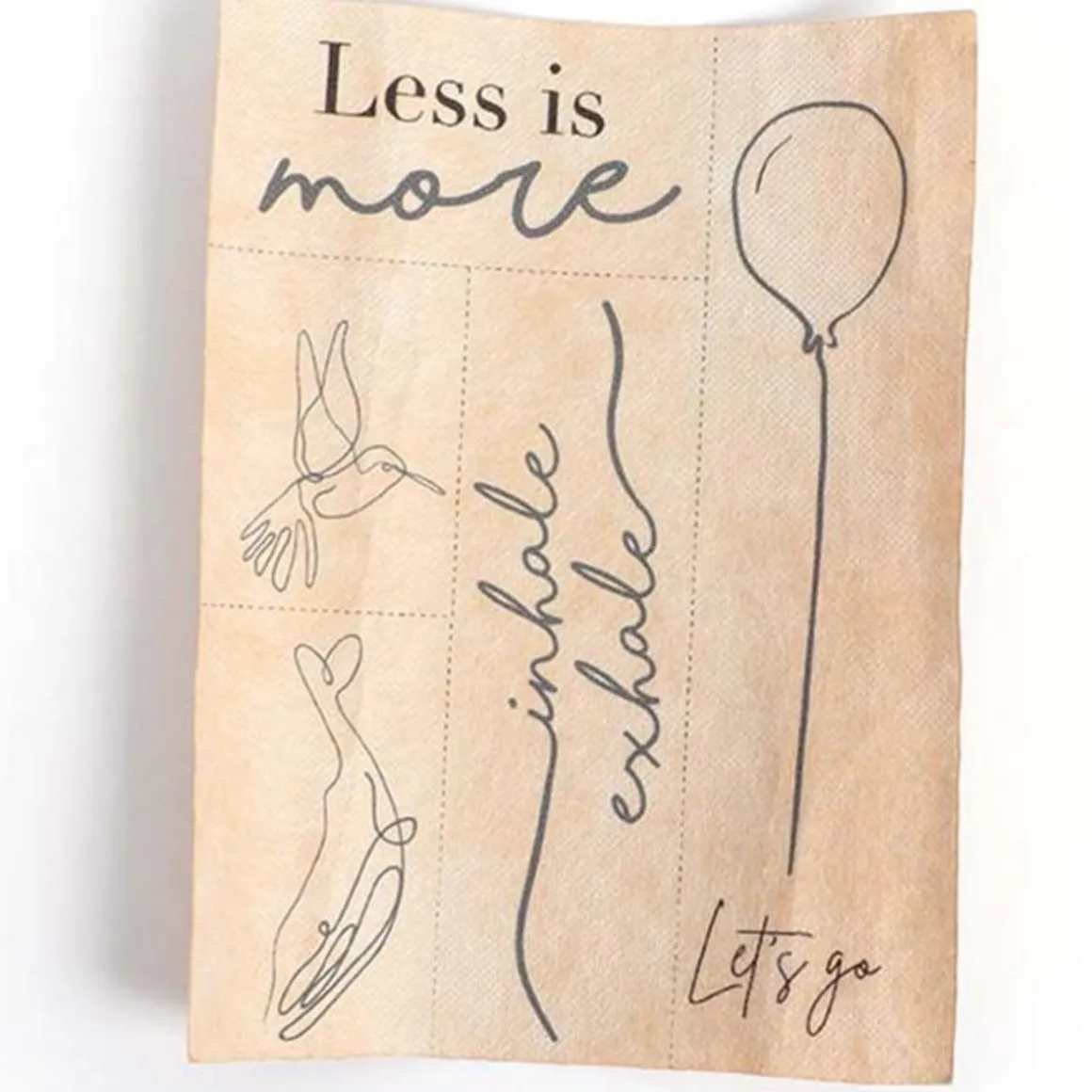 Kit de broderie sur vêtement line art