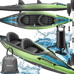 Kit de kayak avec 2 pagaies max 160 kg sac de transport inclus