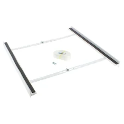 Kit de superposition lave linge et sèche linge 600123088 - Blanc