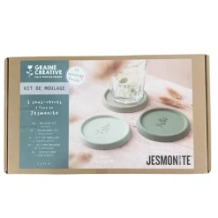 Kit jesmonite - Dessous de verres a motifs