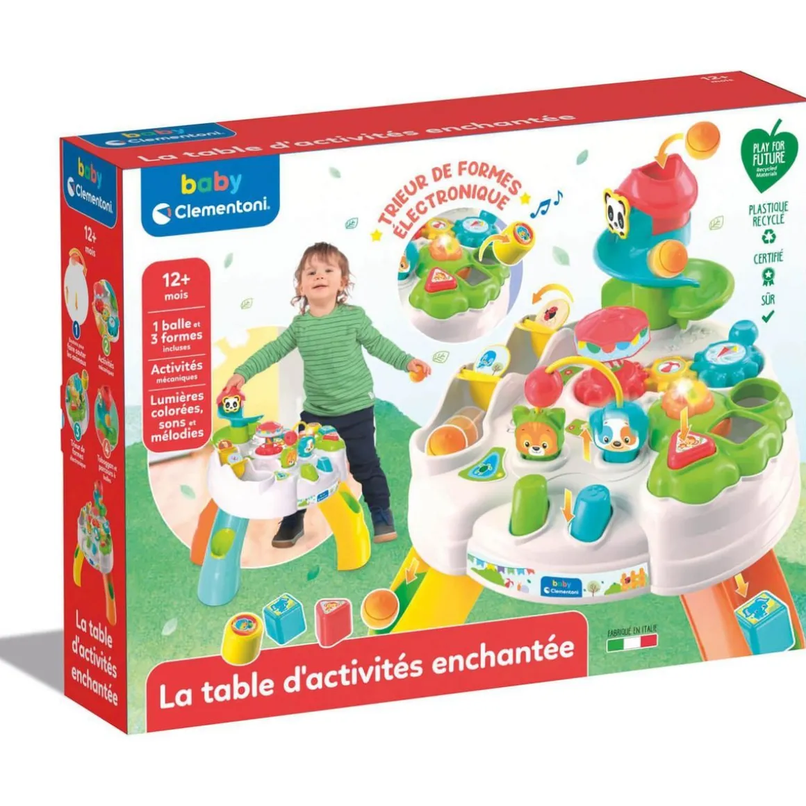 La table d'activités enchantée : Play for future